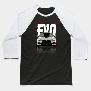 Mitsubishi Lancer EVO X Baseball T-Shirt